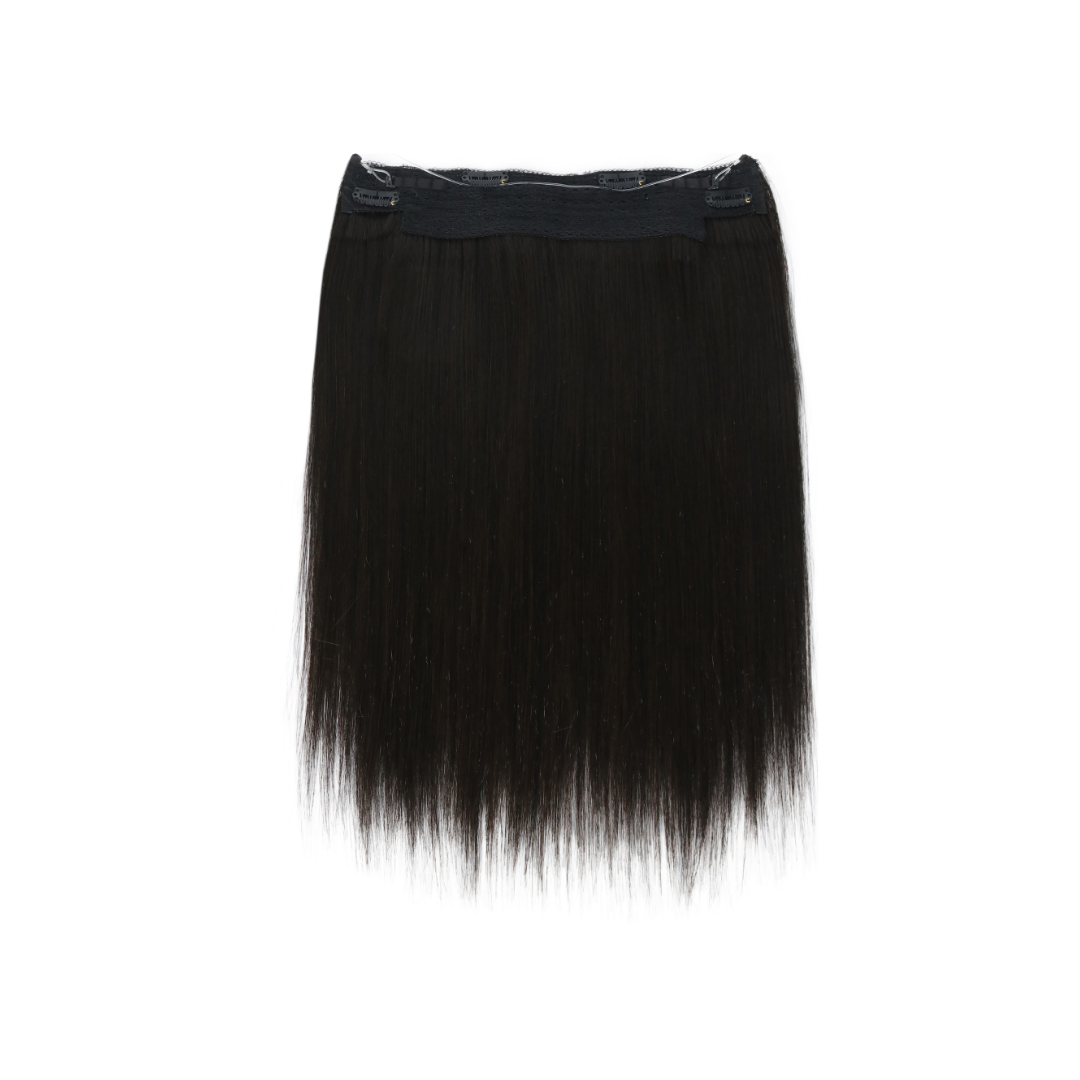 Flip in Hair Termoresistente di alta qualità - Capelli lisci 45 cm - 91 gr